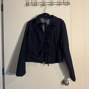 Motel Rocks Dark Blue Jean Jacket